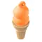 Dairy Queen Orange Dipped Cone