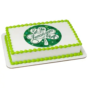 Let The Shenanigans Begin St Patricks Day Cake